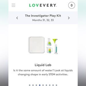 Lovevery Liquid Lab (Investigator Play Kit)